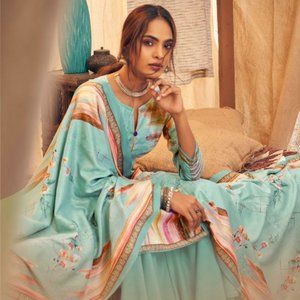 HARSHIT AARIKA WHOLESALE PURE PASHMINA WINTER DRES